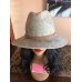 Merona Grey Brim Wool Fedora Rancher Hat  eb-66847329